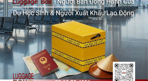 Thùng carton đi xuất khẩu lao động và Du học