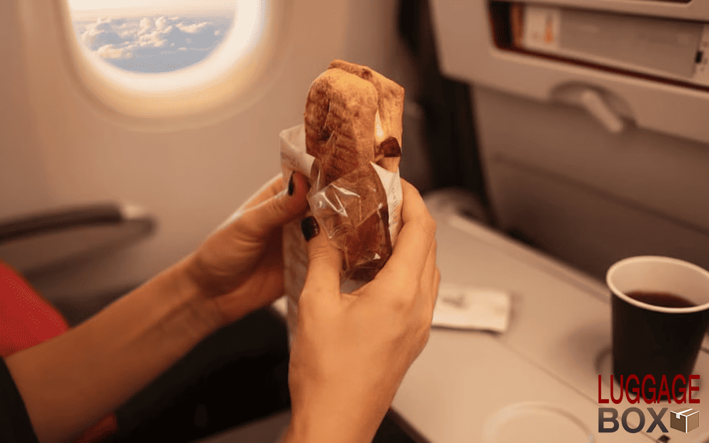 Có được mang đồ ăn lên máy bay không