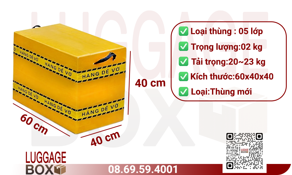 thùng carton đi máy bay